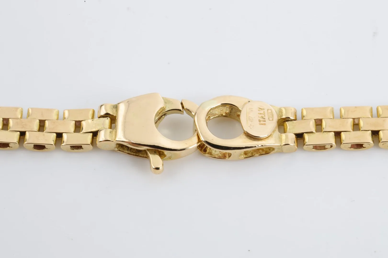 16" 18k Yellow Gold Watch Chain (26.38g.)