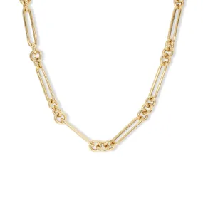 18K Trombone Chain