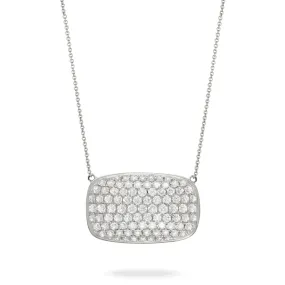 18kw Pave Diamond Pendant