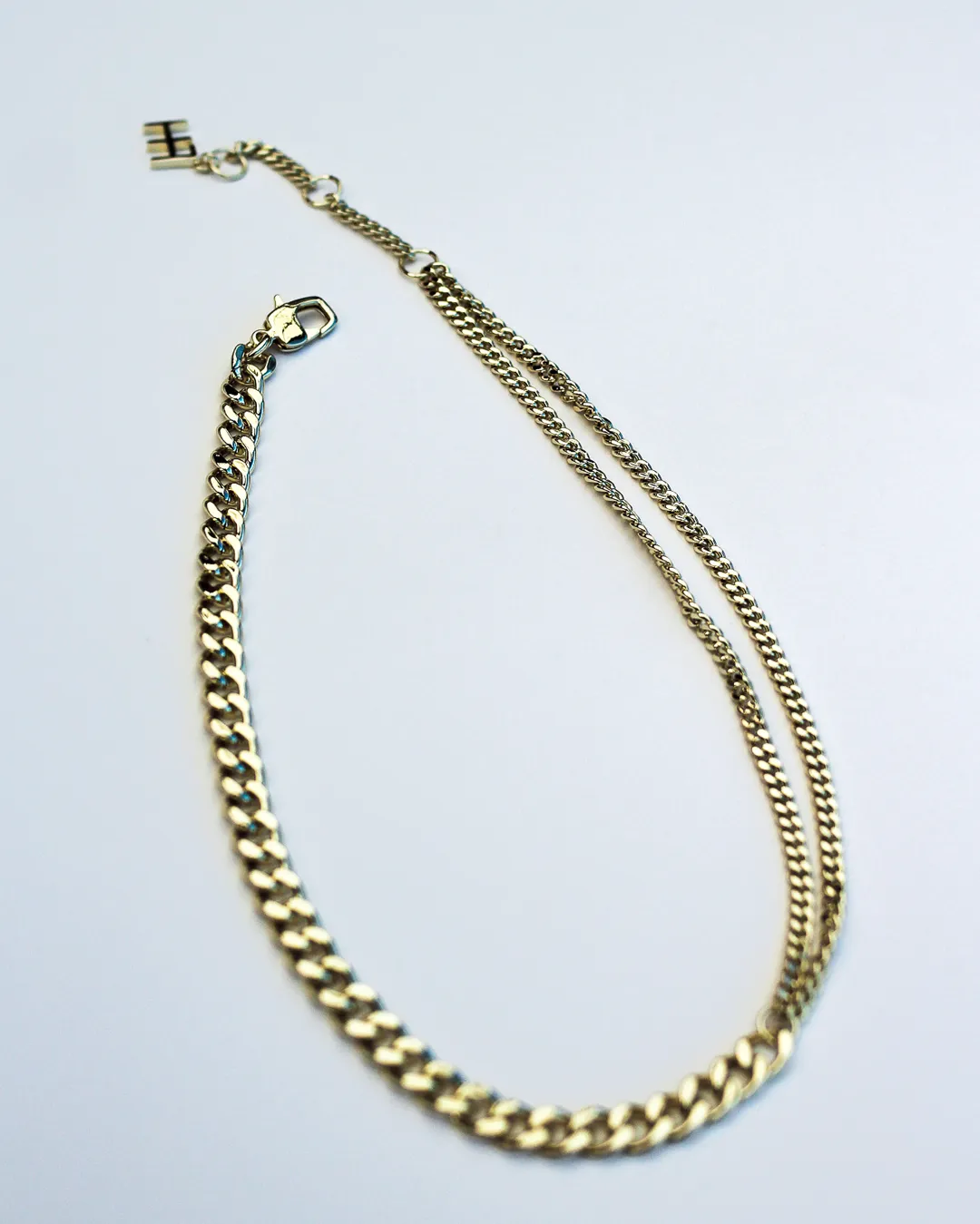 Amplify Double Curb Chain Choker - 440mm