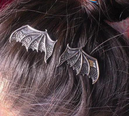 Bat Hair Clips