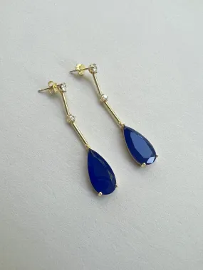 Blue Drop Earrings | Azure | One left!