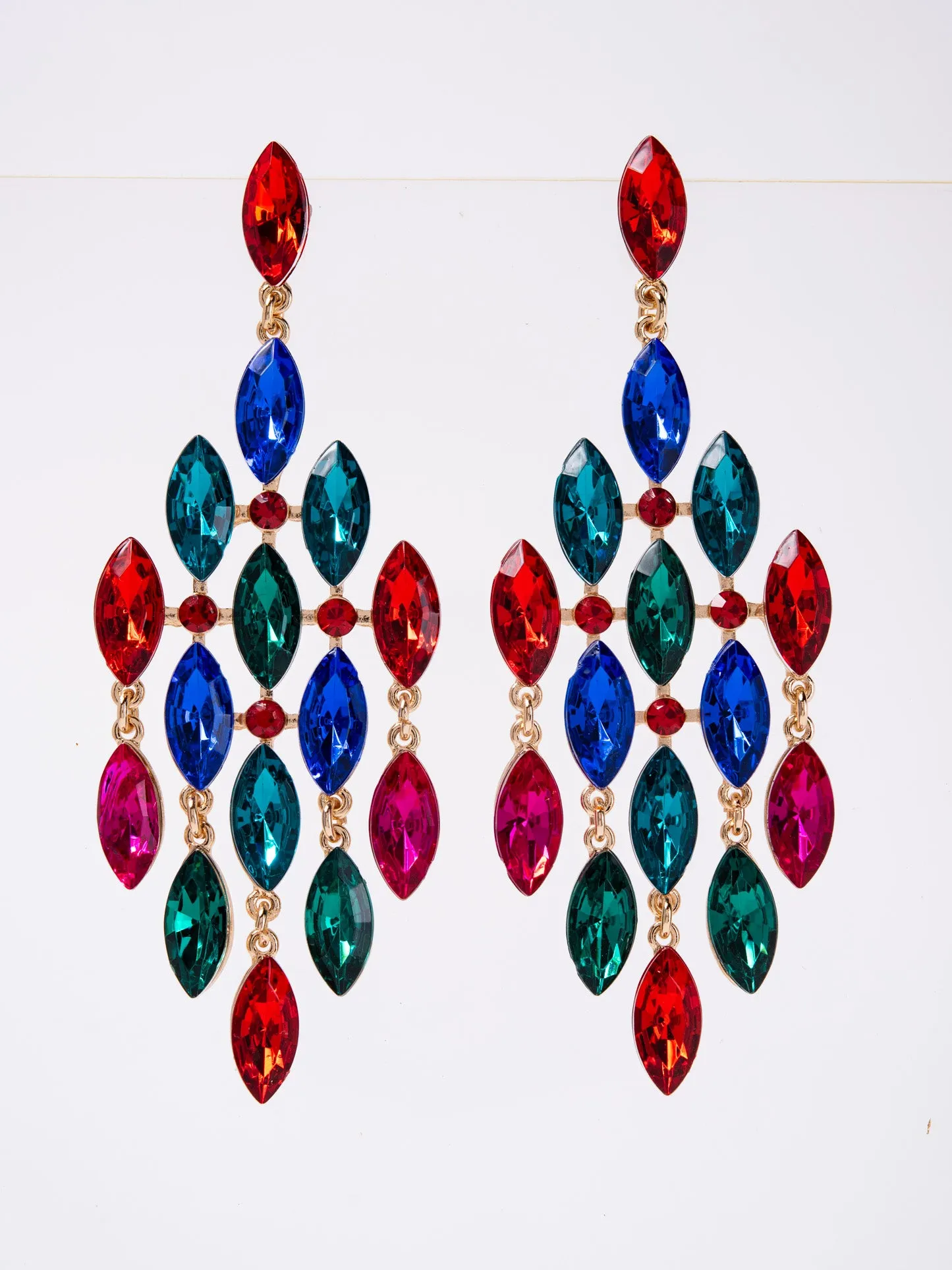 Brynlee Rhinestone Drop Dangle Earrings