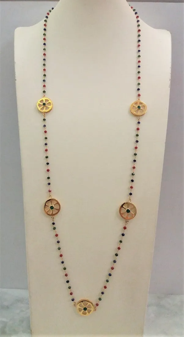 Calamansi 1 Station Necklace