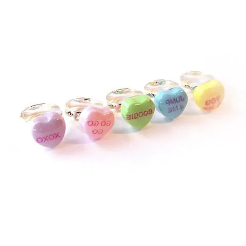 Conversation Heart Rings