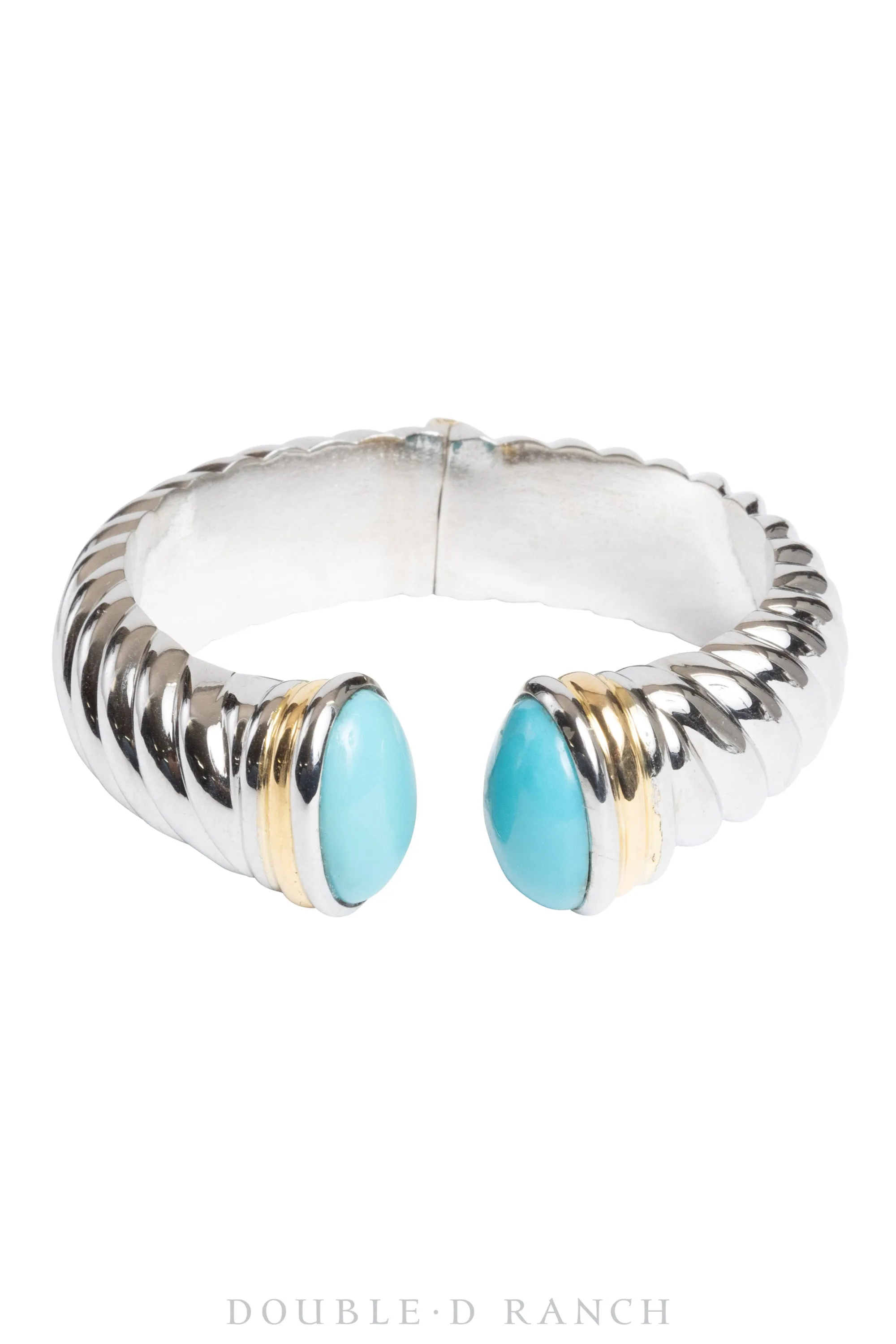 Cuff, Diamond Collection, Rope, Turquoise, No Diamonds, Contemporary, 3488A