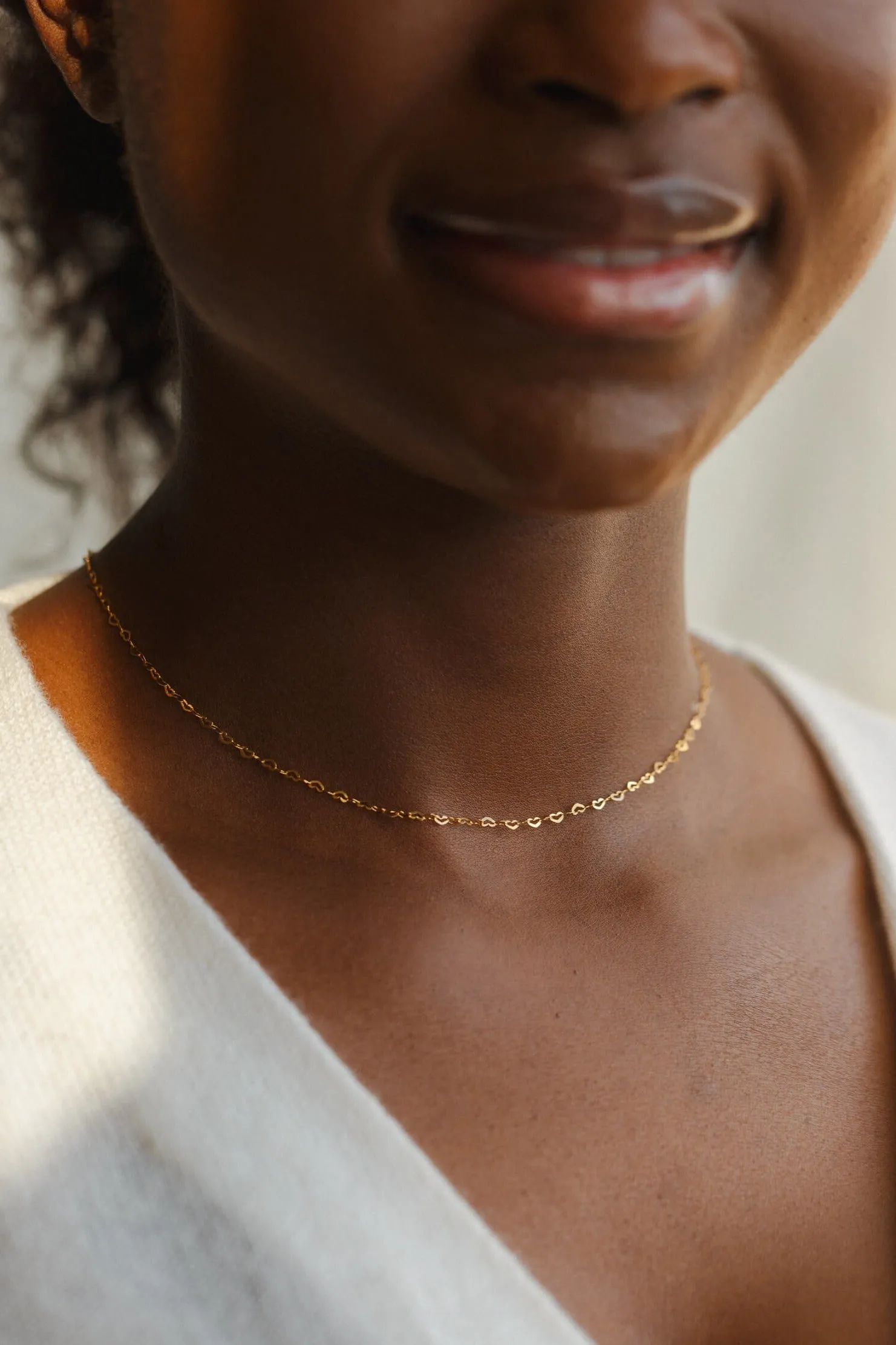 Dainty Heart Choker