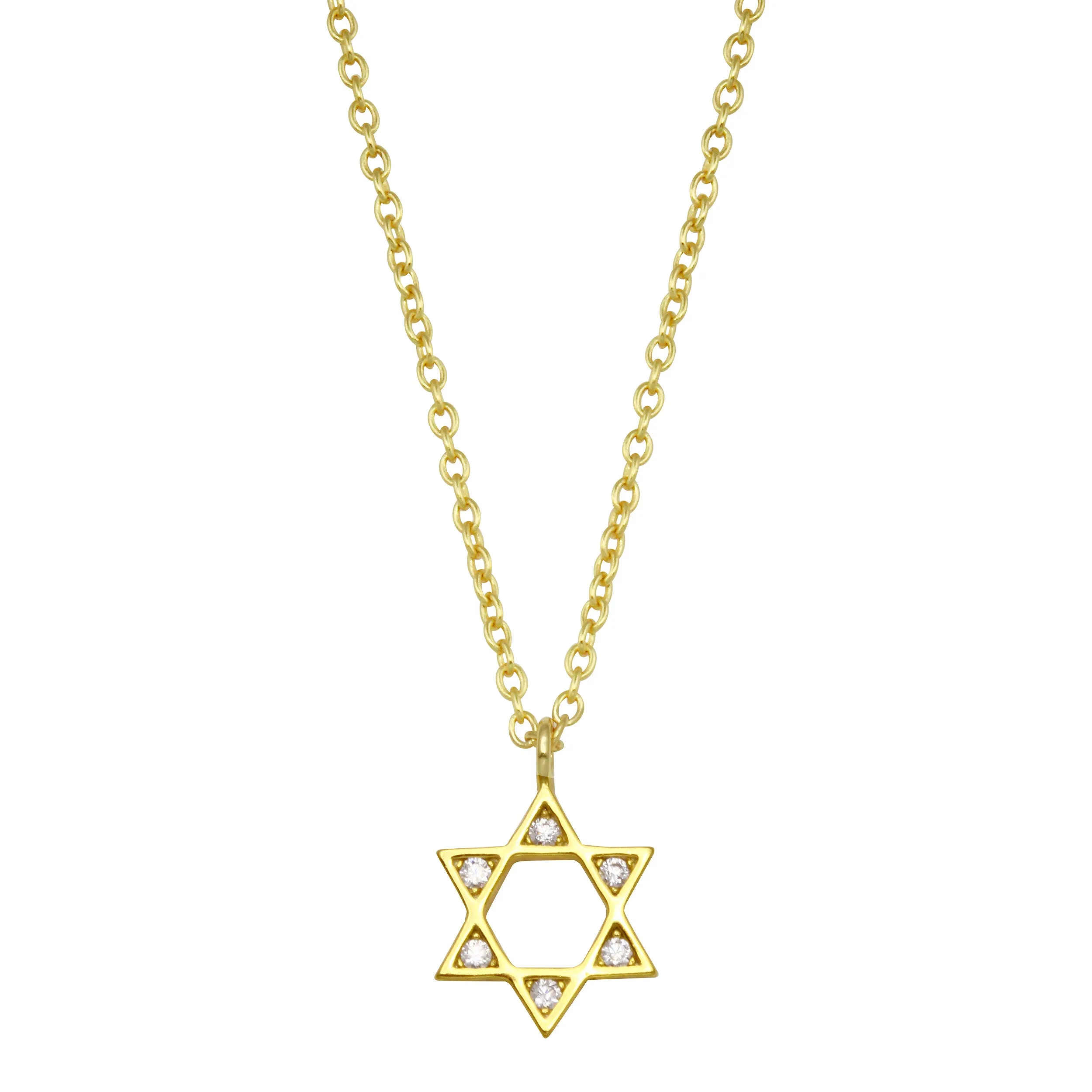 Dainty Star of David Necklace