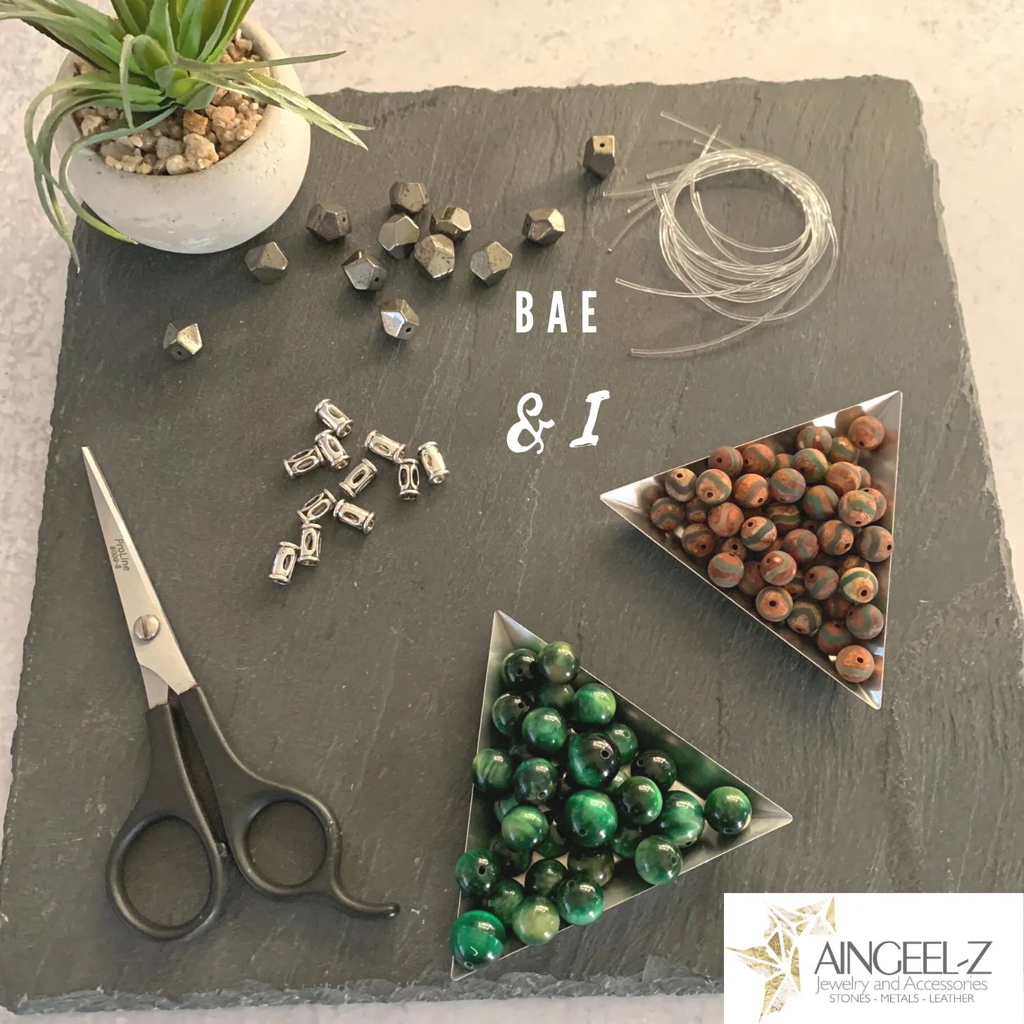 D.I.Y. Jewelry Making Class & Kit: Gem Stone Bracelet