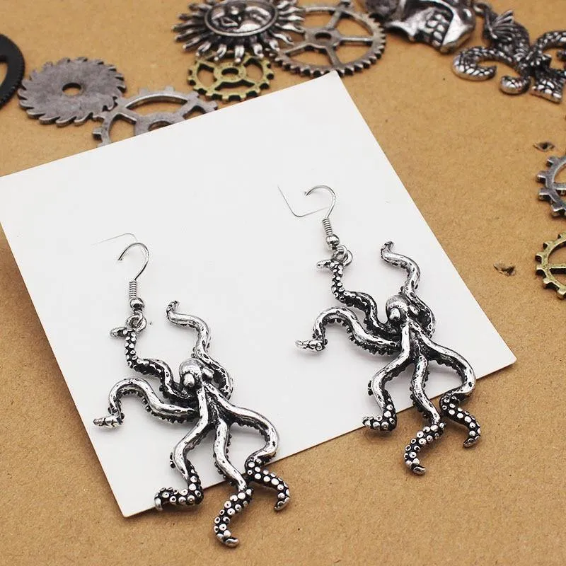 Enraged Krakens Earrings