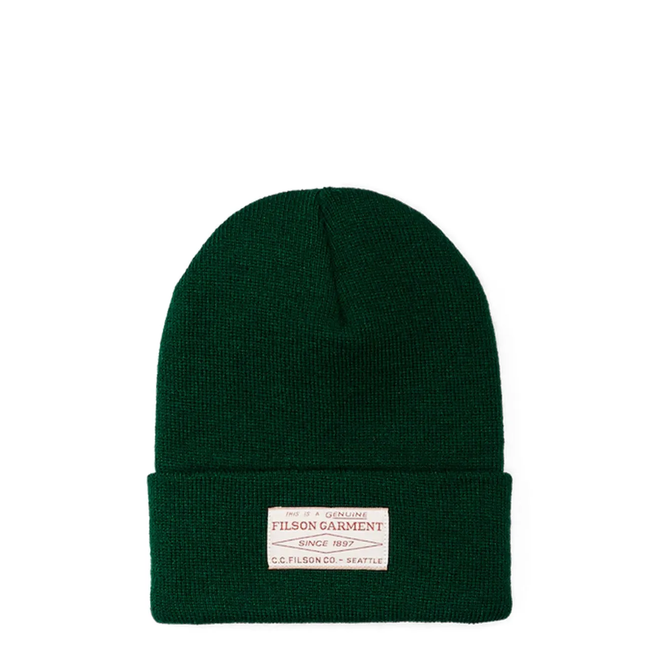 Filson Ballard Watch Cap Forest Green