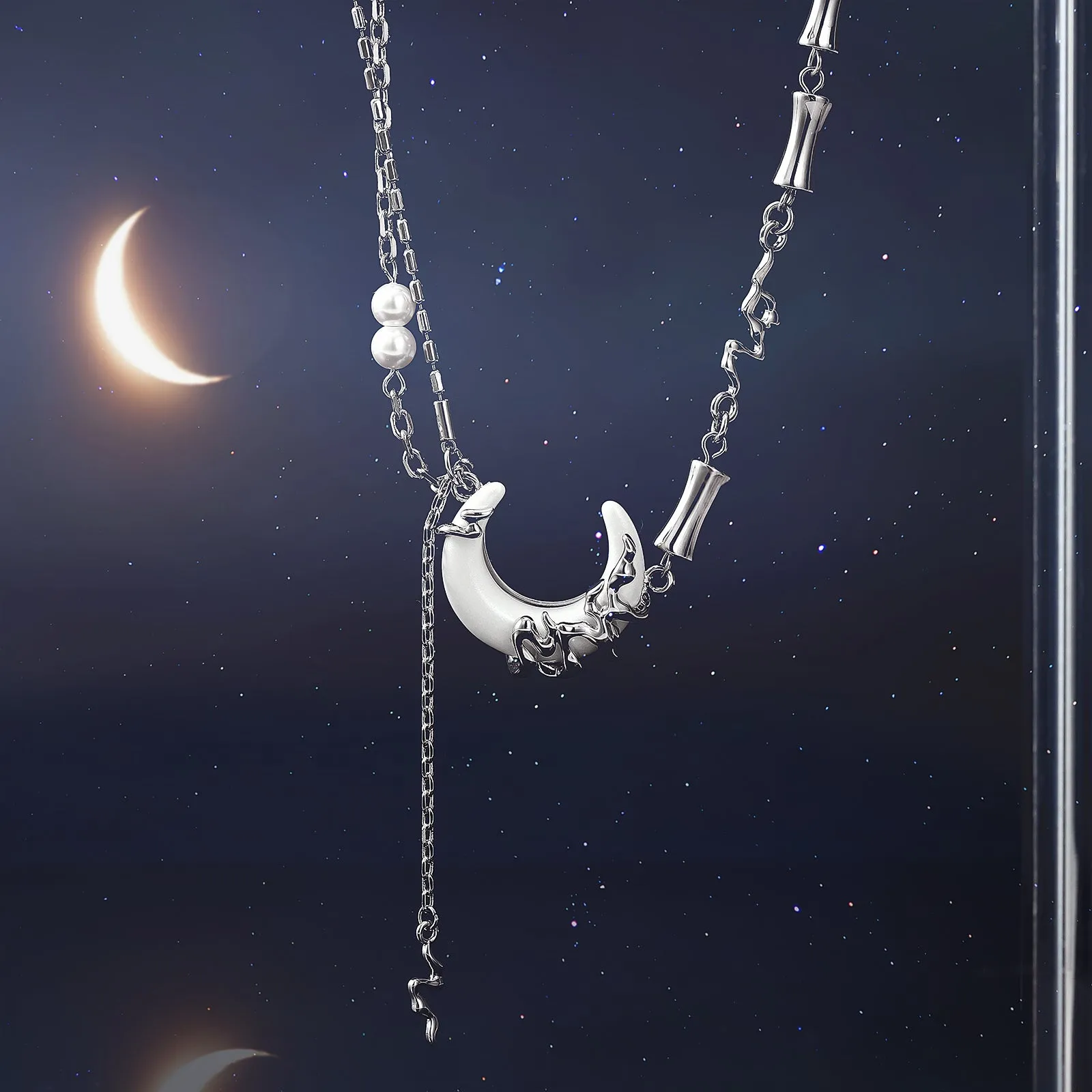 Frost Moon Necklace