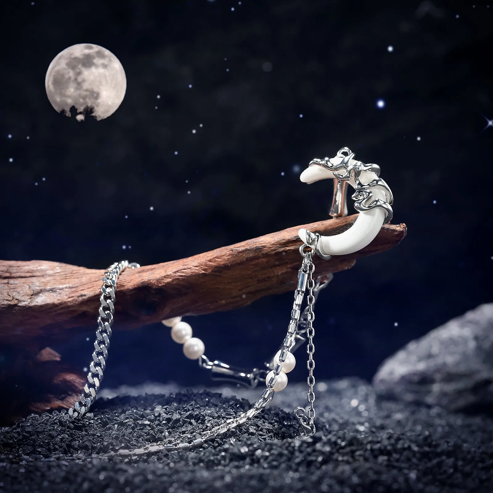 Frost Moon Necklace