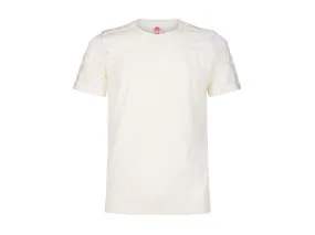 KAPPA 222 Banda Arar Slim T-Shirt Uomo White Antique White 303WBS0