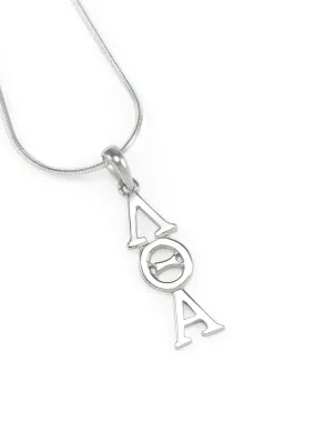 Lambda Theta Alpha Sterling Silver Lavaliere