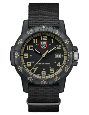 Luminox Leatherback Sea Turtle Giant Watch - Carbon Case - Webbing Strap - 100M