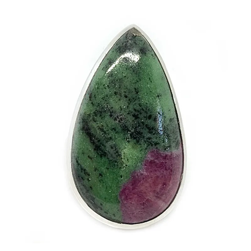 Maisie Ruby Zoisite Teardrop Ring