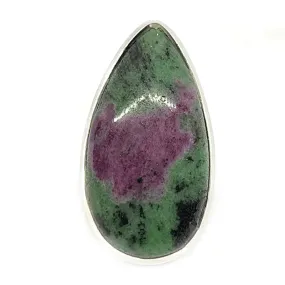 Maisie Ruby Zoisite Teardrop Ring