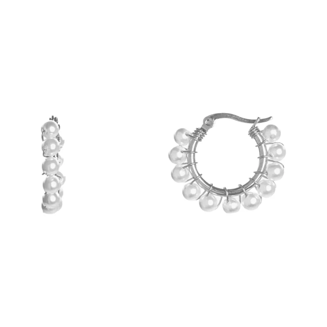 MANU PEARL EARRINGS