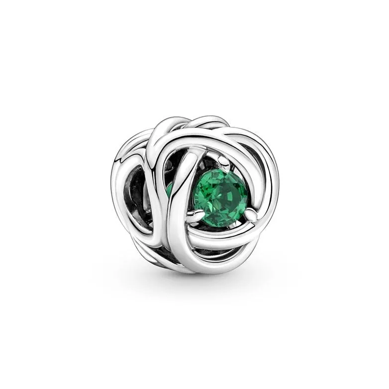 May Green Eternity Circle Charm 790065C08