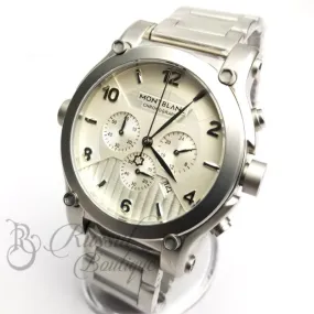 MB 3-way Chronograph bracelet Watch | Silver