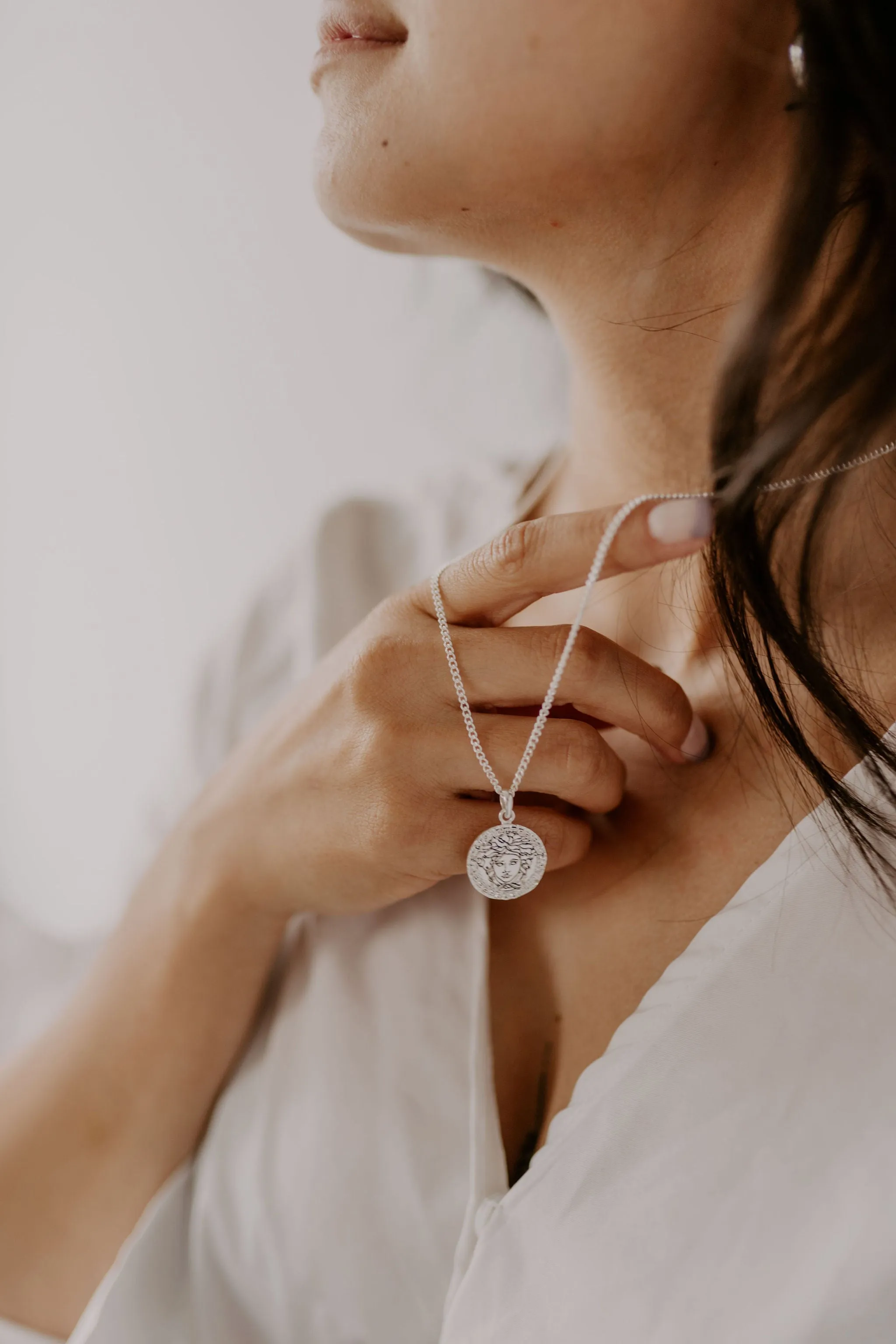 Medusa necklace