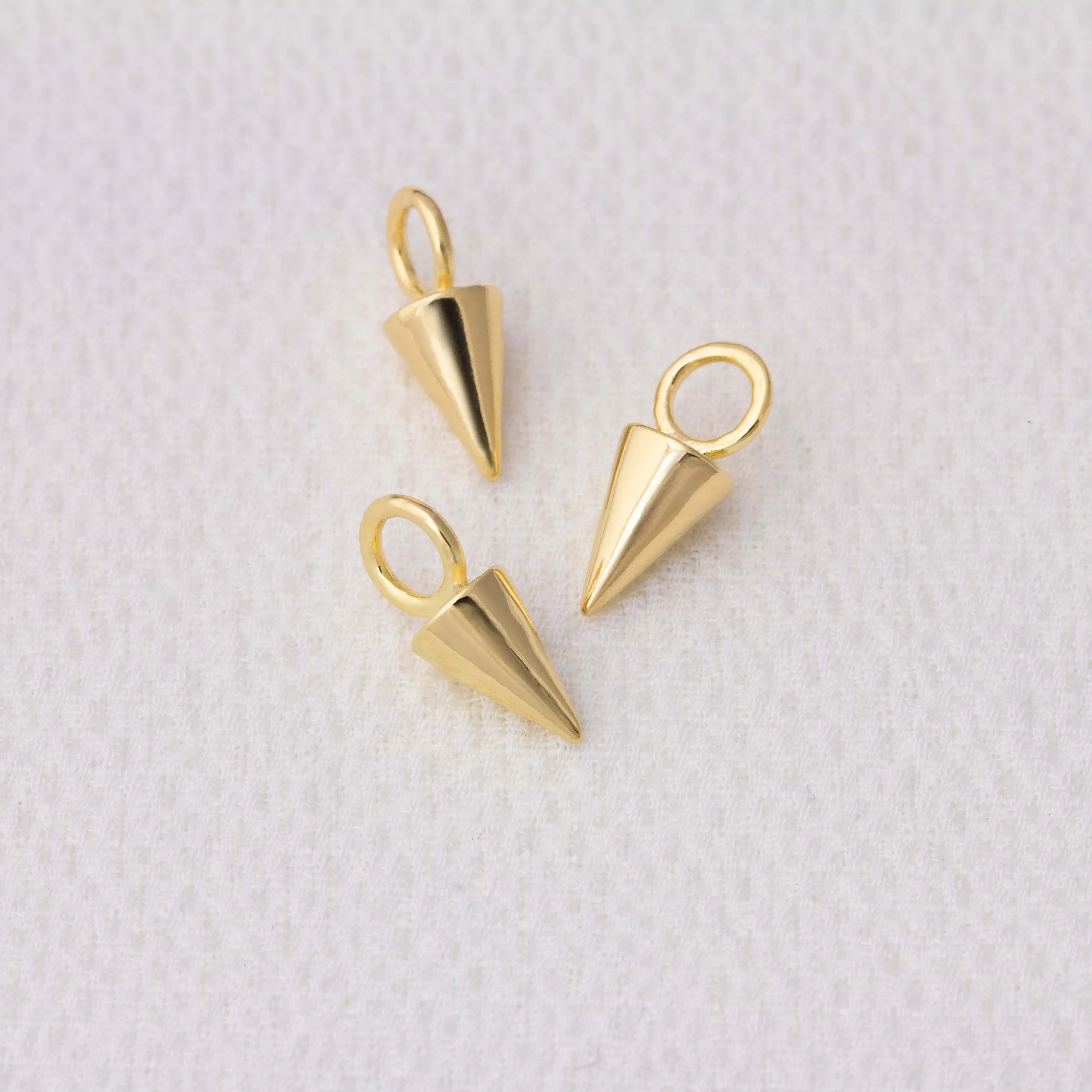 Mini Pointed Cone Earring Charm