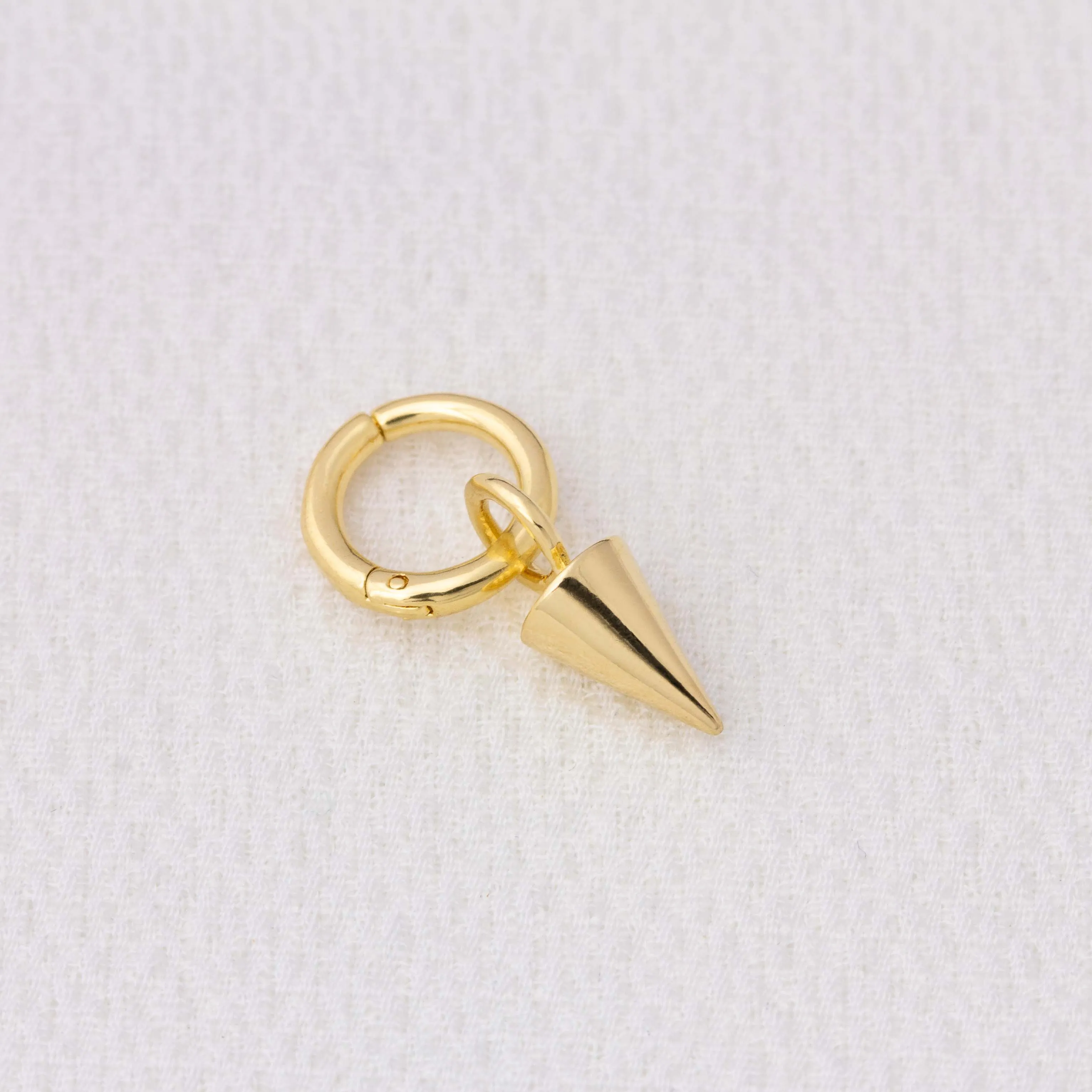 Mini Pointed Cone Earring Charm