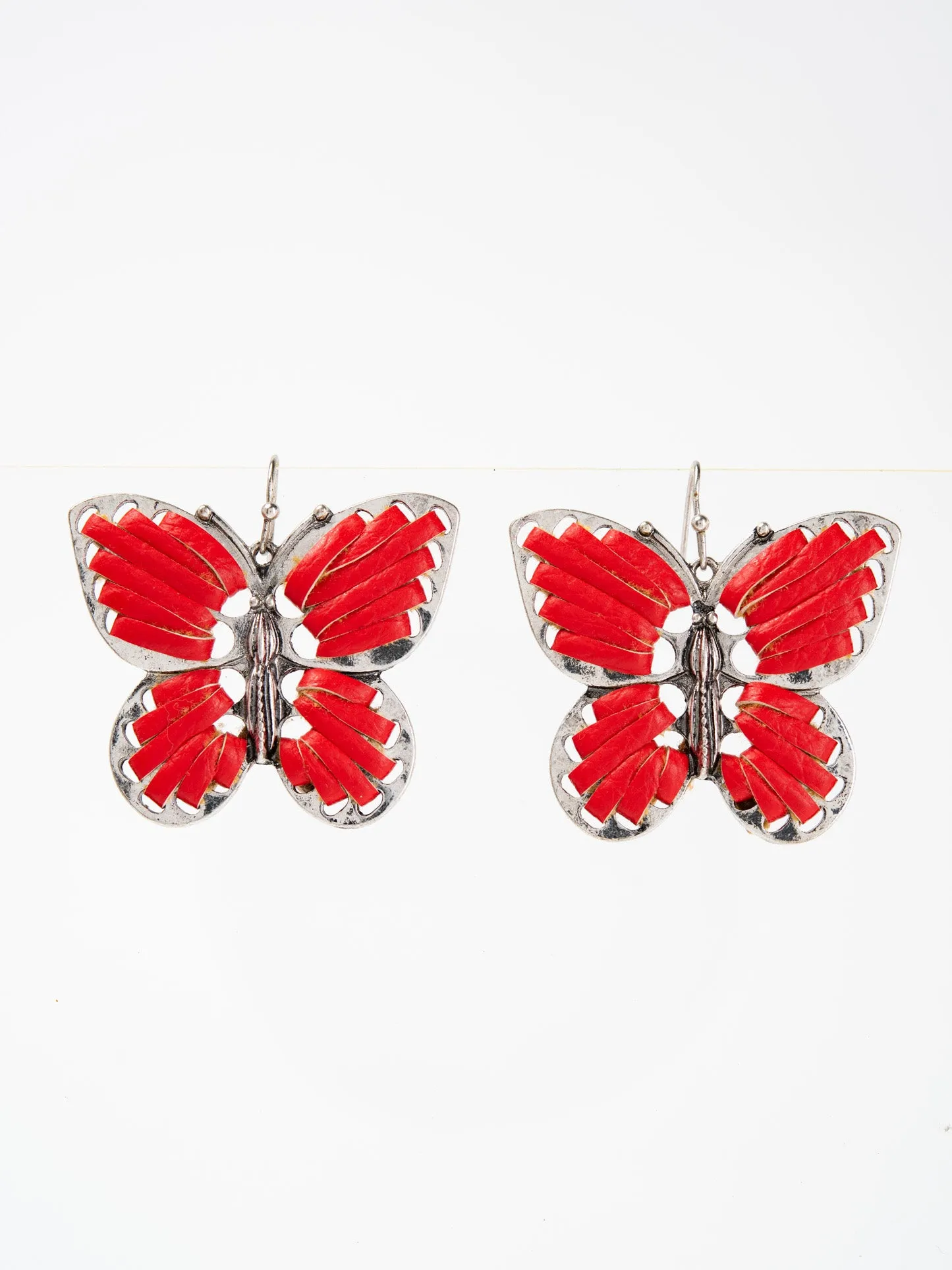 Nebula Western Wrapped Butterfly Drop Earrings