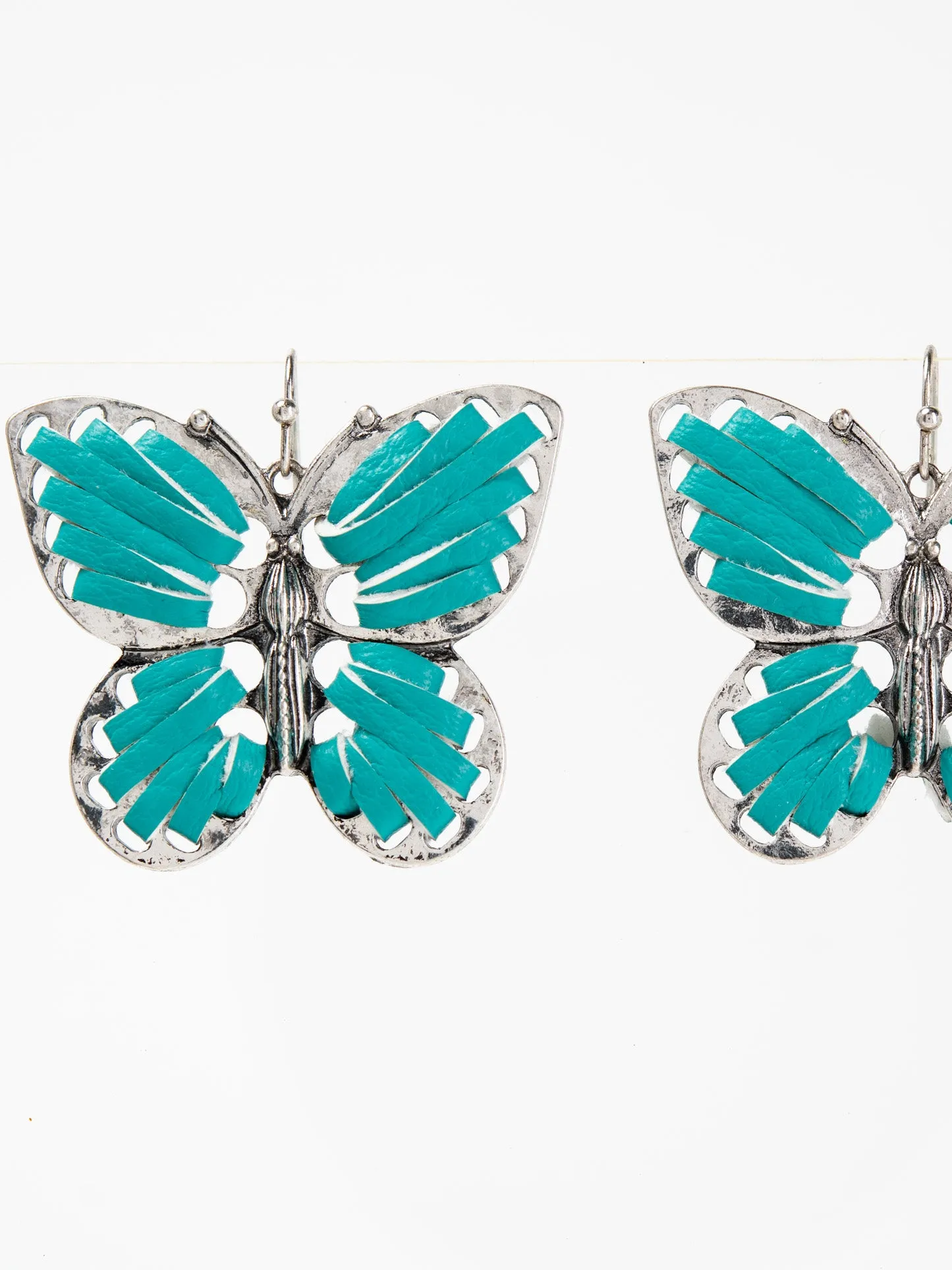 Nebula Western Wrapped Butterfly Drop Earrings