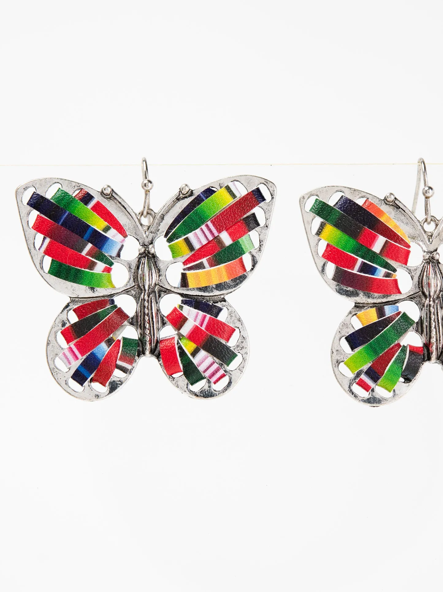 Nebula Western Wrapped Butterfly Drop Earrings