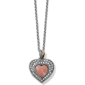 Neptune's Rings Opal Heart Reversible Necklace