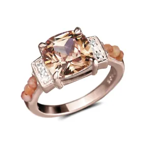 Peach Rose Ring