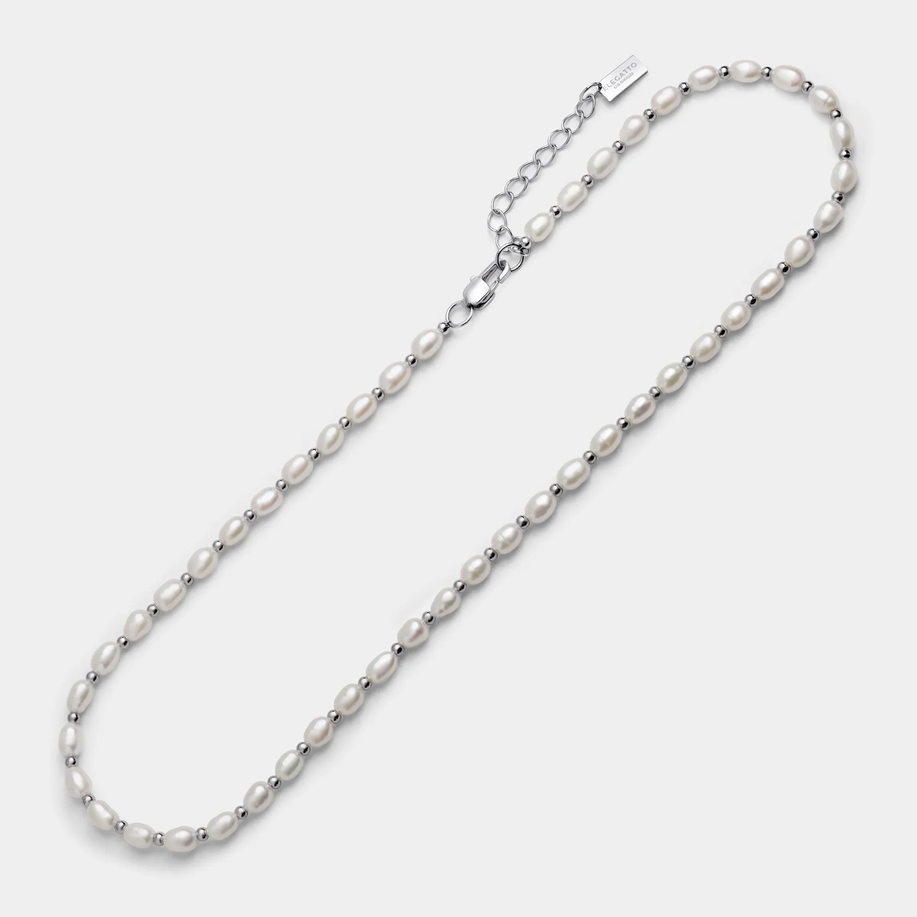 Pearl Choker Silver