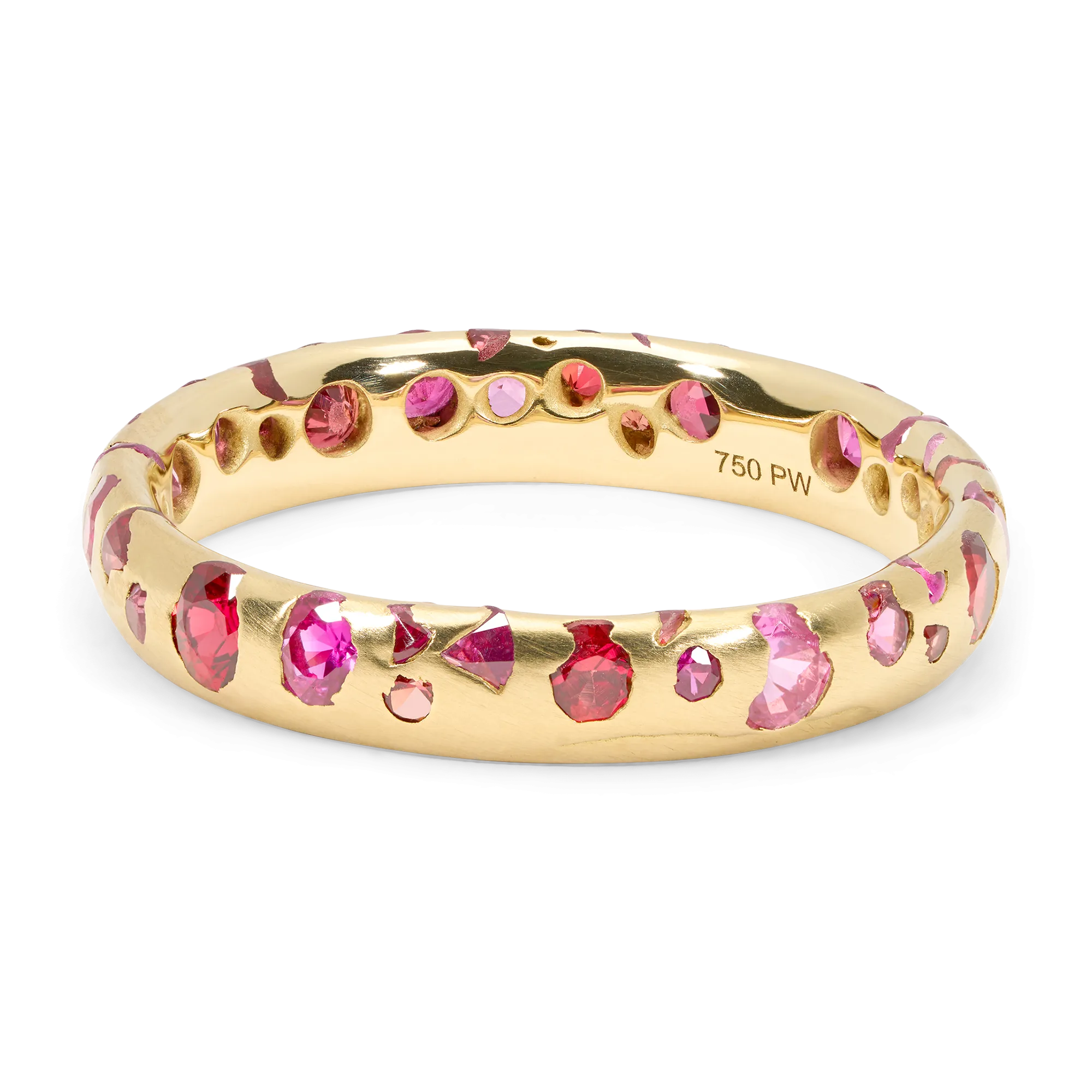 Plum Blossom Confetti Ring - Made to Order