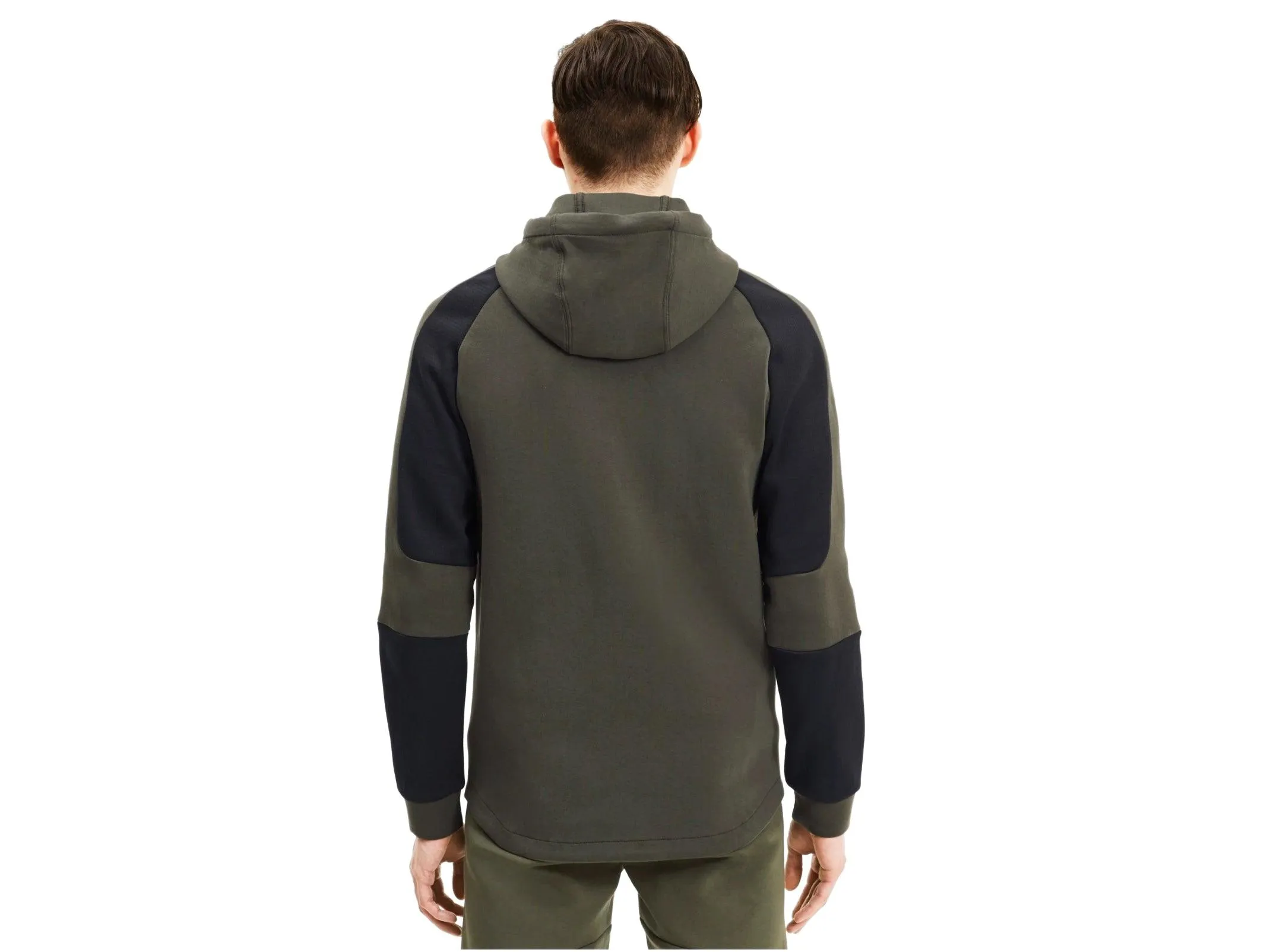 PUMA Evostripe Hoody Felpa Cappuccio Uomo Forest Night 583467 70