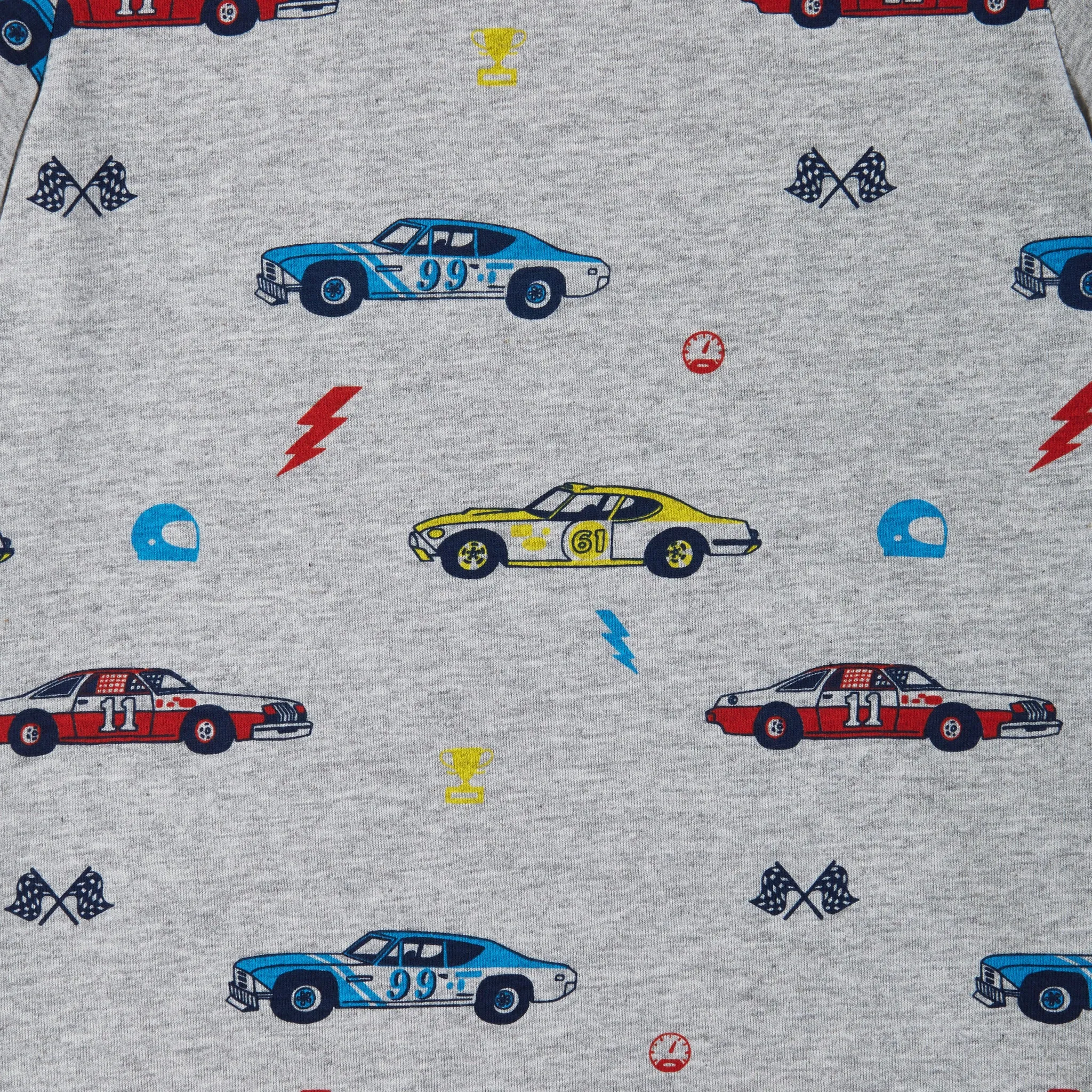 Race Car Print T-Shirt