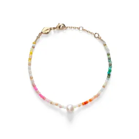 Rainbow Nomad Bracelet, Gold