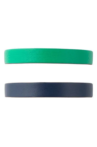 Reversible Leather Bracelet