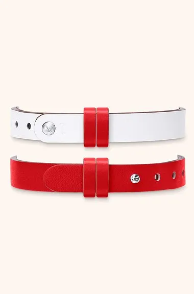 Reversible Leather Bracelet