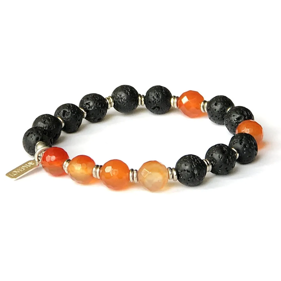 Sacral Chakra Aromatherapy Bracelet