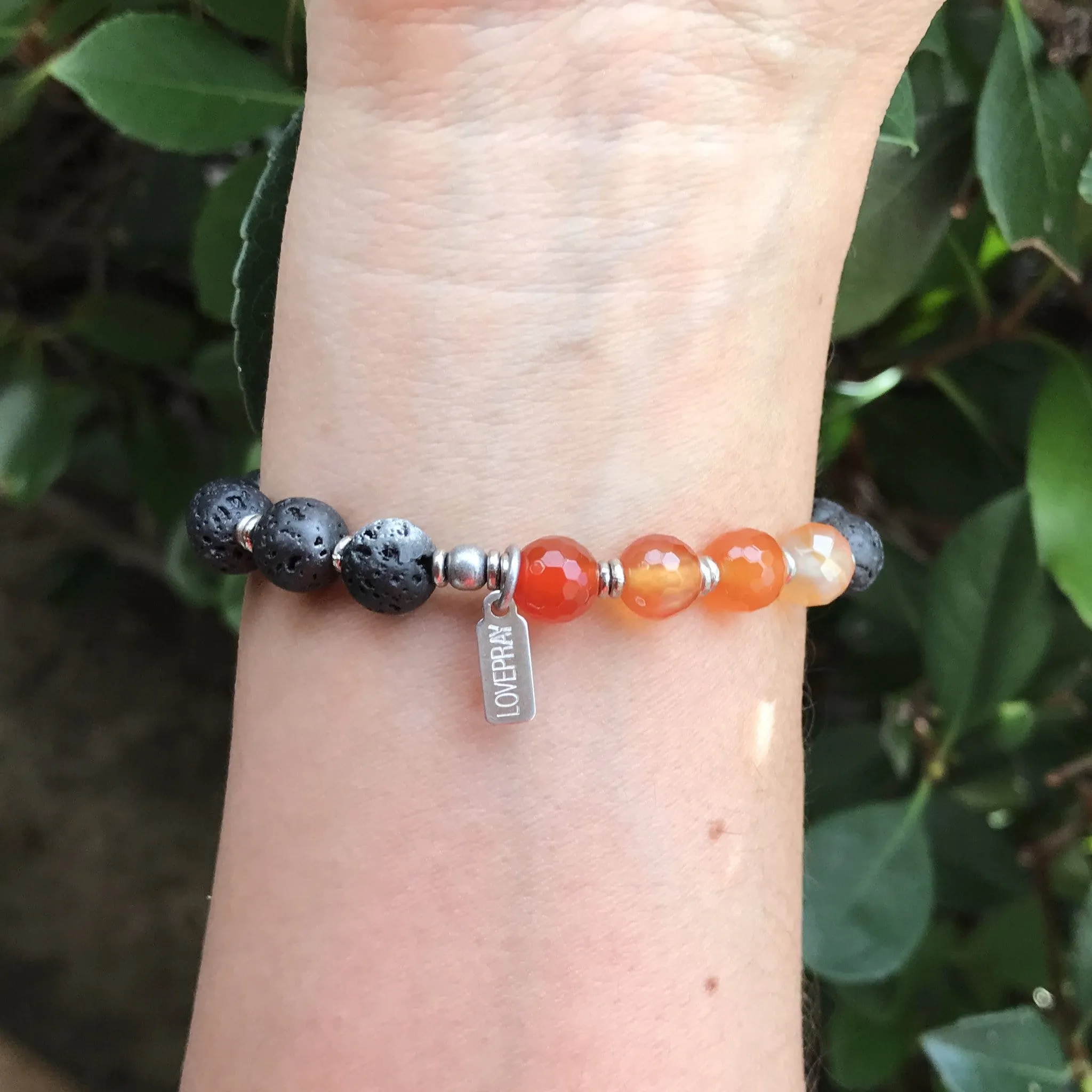 Sacral Chakra Aromatherapy Bracelet