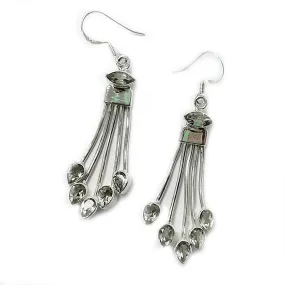 Sitara Green Amethyst Handmade Earrings