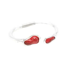 TRA-LA-RA RED LAGRIMA CUFF BRACELET