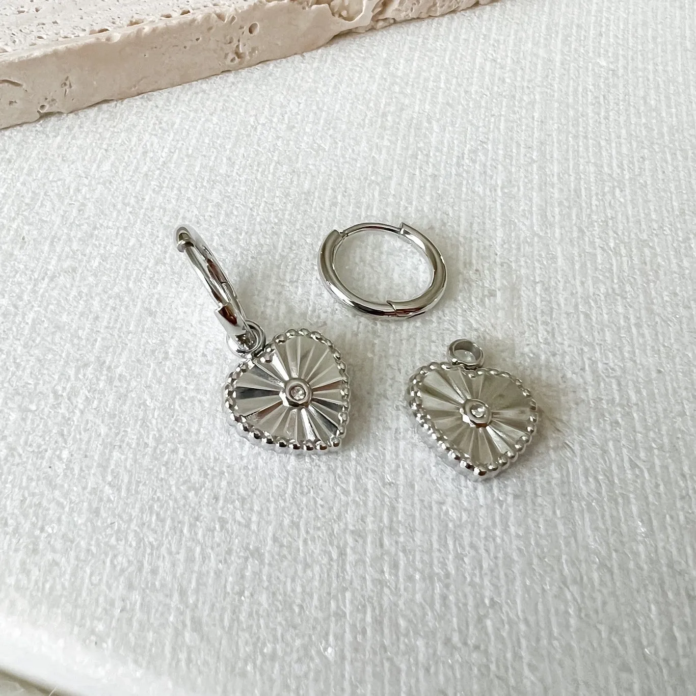 Treasured Heart Earrings