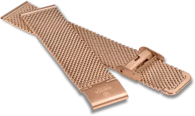 Watch Band Stainless Steel 22mm Rosegold E4.195.XL