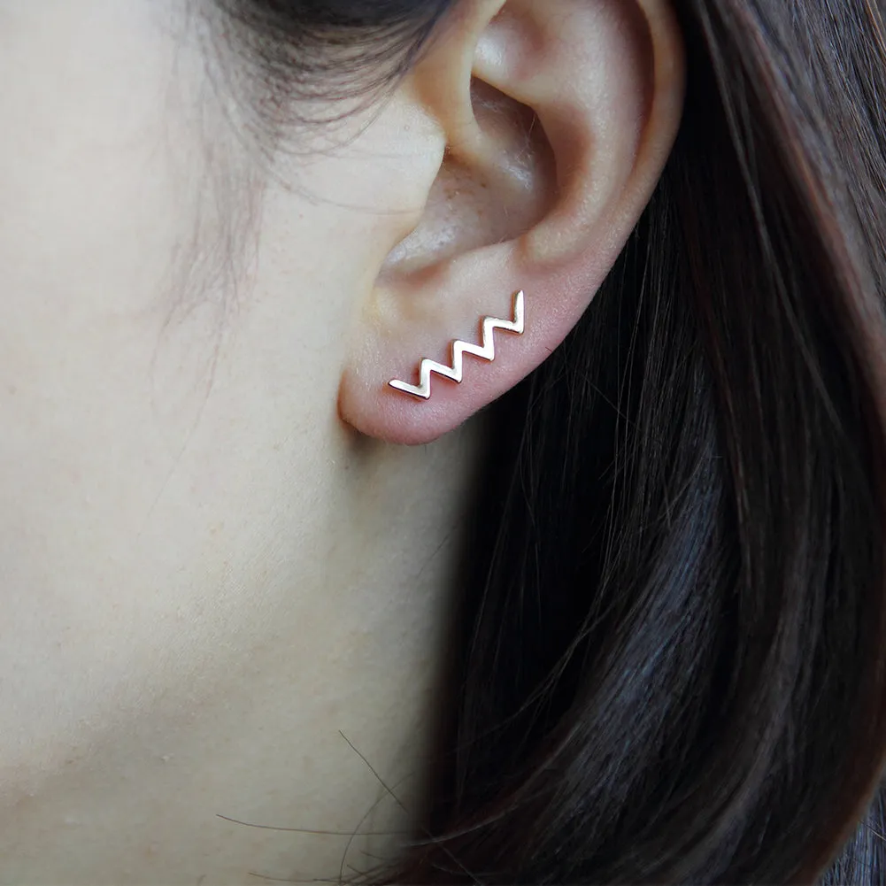 Zig zag Ear Climber